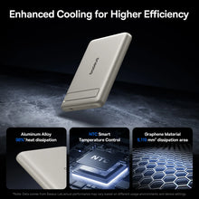Baseus Qi2 Magnetic Power Bank With Kickstand PD 20W 5000mAh Portable