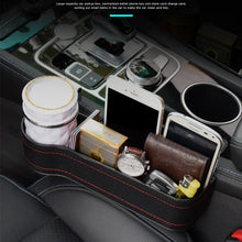 Car Seat Gap Filler Storage Box Multifunction Car Crevice Organizer