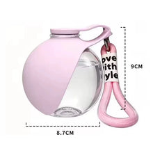 Portable Dog Water Bottle Travel Dispenser with Bowl No-Spill Puppy for