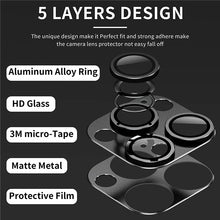 Metal Camera Lens Protector Glass For iPhone 18 17 Air 16 15 Pro Max