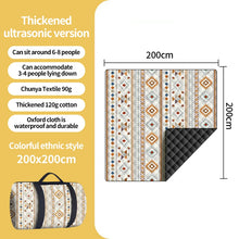 Waterproof Picnic Blanket 200x300CM Large Beach Outdoor Mat with