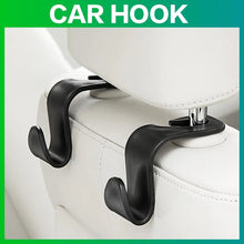Car Rear Seat Organizer Storage Bag Hooks Holder Handbag Umbrella Car