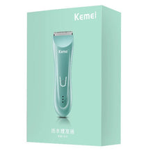 Kemei Wet Dry Groin Body Trimmer For Men Face Beard Hair Clipper