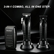 Kemei S9 Kit KM-2296 2299 1102 Men's Hair Clipper with Storage Bag Hair