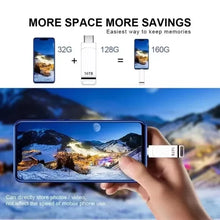 16TB USB 3.2 Flash Drives High Speed Transfer Metal Pendrive Memory