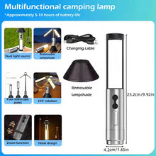 Rechargeable Outdoor Portable Hiking Camping Fishing Flashlight