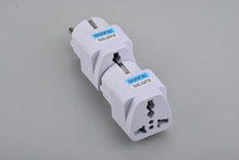 Universal EU Plug Grey Adapter International AU UK US To Euro KR Travel