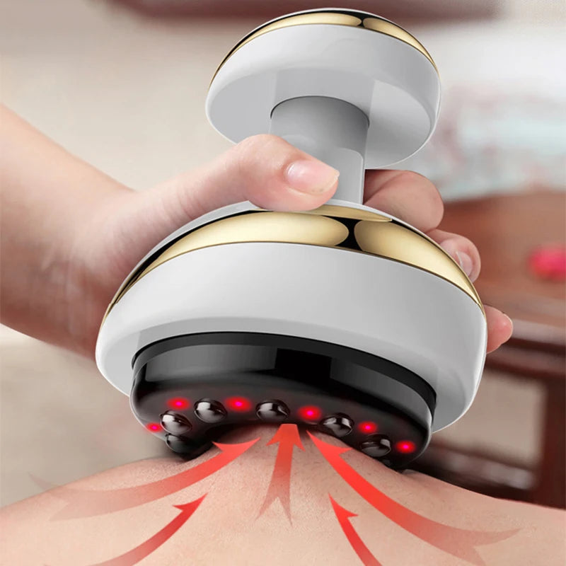 Home Electric Guasha Scraping Massage Cupping Body Massager Vacuum Cans