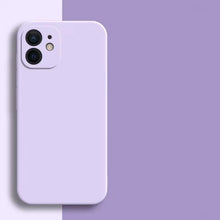 Candy Color Silicone Soft Case For iphone 11 12 13 mini 14 15 16 Plus