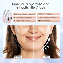 Rechargeable V Face Massager, Portable Facial Massage Device, LED
