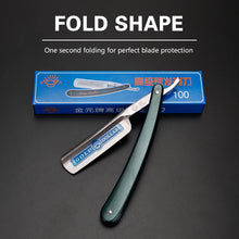 Straight Edge Razor Professional Haircut Beard Eyebrow Shaving Tool