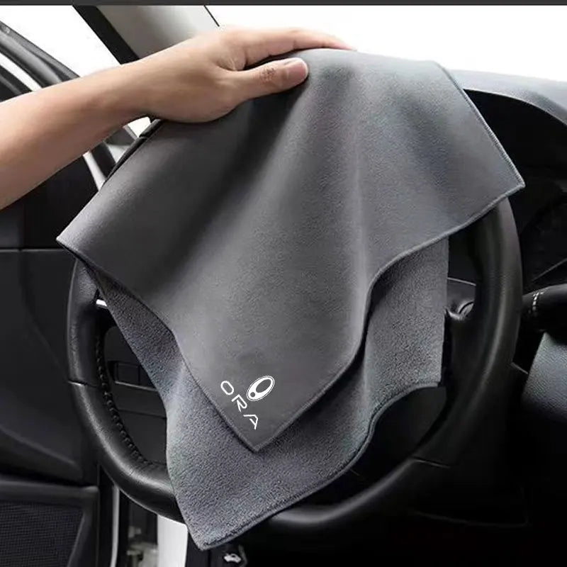 Coral Fleece Towel Car Wash Drying Cloth For Great Wall Ora Good Cat GT