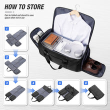 Travel Bag for Men, Convertible Carry on Garment Duffel Bag,Weekender