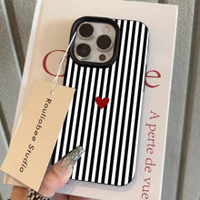 INS Cute Small Love Heart Pattern Fresh Phone Case For iPhone 18 17 16
