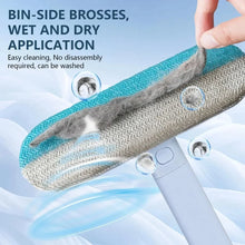 Long Handle Pet Hair Remover Brush Static Cat Hair Cleaner for Carpets