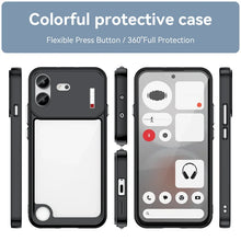 Transparent Colorful TPU Case for Nothing Phone 4b Protective Cover