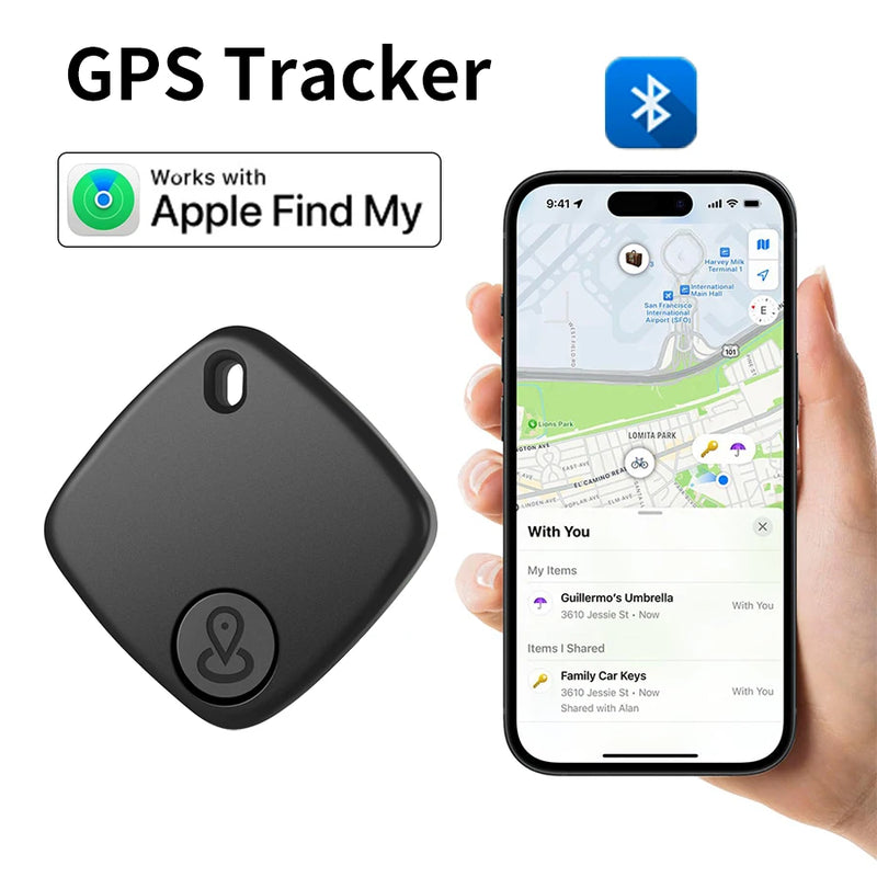 Mini Anti-Lost Tracking Device Bluetooth Works with Apple Find My APP