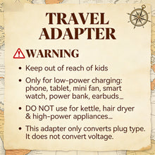 Universal EU Plug Grey Adapter International AU UK US To Euro KR Travel