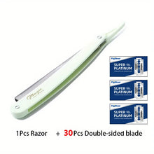 Manual Shaver for Men Barbershop Razor Stainless Steel Shank Is Easy To