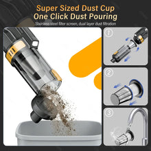 CENRR Powerful Car Vacuum Cleaner Mini Cordless Portable for Home
