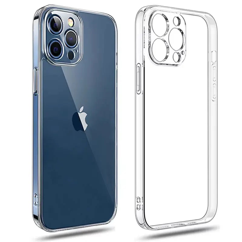 Ultra Thin Clear Phone Case For iPhone 11 12 13 14 15 16 17 18 Pro X XR