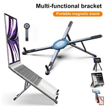 Portable Magnetic Phone Holder & Selfie Stick 3-in-1 Foldable Tripod