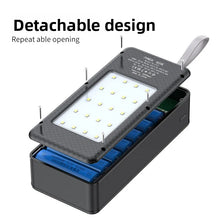 DIY 21*18650 Battery Storage Box 22.5W Fast Charging Mobile Power Bank