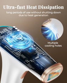 Hair Removal Device IPL Laser Epilator 999,900 Flashes, 9 Levels & 2