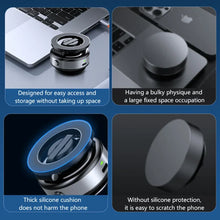 X98 Electric Vacuum Suction Cup Car Phone Holder 360°Rotation Strong