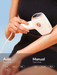 IPL Hair Removal with Ice Cooling Care Function for Women