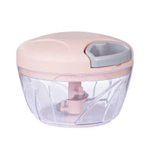 Crusher Vegetable Onion Cutter Kitchen Cooking 500/900ML Manual Meat