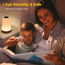 13 Color Changing Night Light Remote Control Touch USB Rechargeable RGB