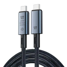 USB 5 Cable 80Gbps 240W 8K 60Hz For Thunderbolt Type C Fast Charging