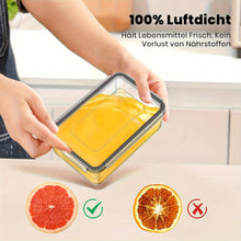 4 Piece Food Storage Containers Set with Easy Snap Lids + - Airtight