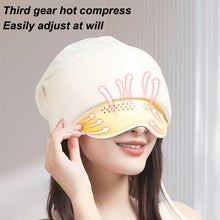Head And Eye Massager 4 Modes 3 Compress Gears Gasbag Wrapping Electric
