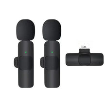 Wireless Lavalier Microphone Mini Mic for iPhone Android Live Broadcast