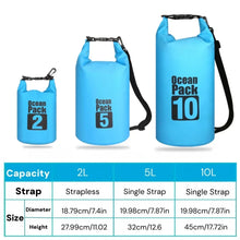 Heavy Duty Outdoor Dry Bag 500D Waterproof Sack for Rafting Kayaking