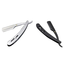 1/2/3Pcs Professional Manual Shaver Straight Edge Stainless Steel