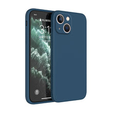 Square Liquid Silicone Phone Case for iPhone 14 Plus 11 12 13 Pro Max