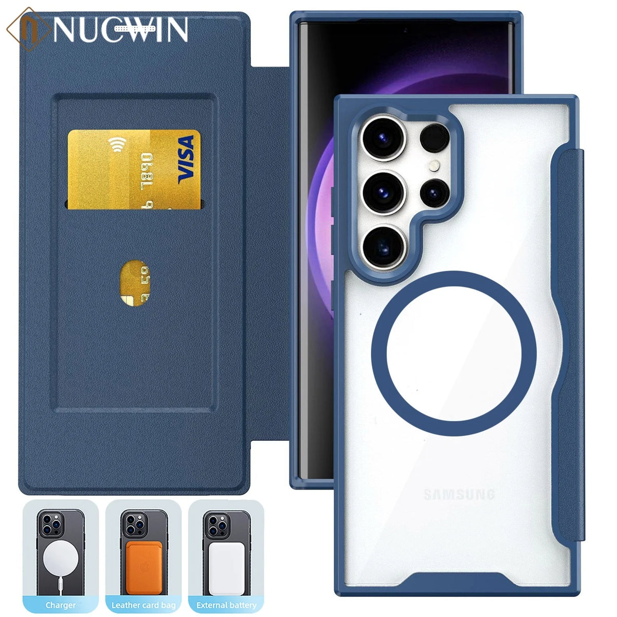 Business for Magsafe Wallet Holder Cases for Samsung Galaxy S26 S25 S24