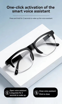 Lenovo 8K HD Touch Control Smart Eyewear, Wireless Bluetooth Photo &