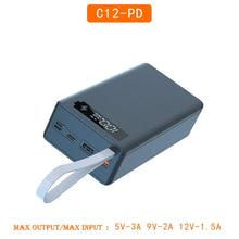 C12 18650 Battery Power Bank Case Charger Box Holder Dual USB LCD