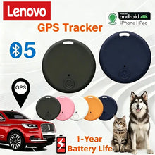 Lenovo Mini GPS Tracker Bluetooth 5.0 Pet Elderly Kids Wallet Tracking