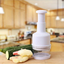 Convenient Manual Food Chopper: Effortlessly Dice Vegetables Like