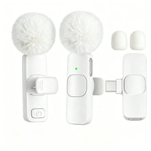 Type-C Port Professional Wireless Lavalier Microphone for Smartphones