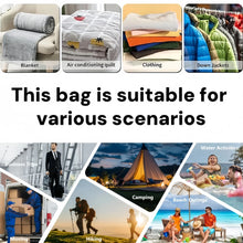 Travel Packing Cubes Set 17L 34L TPU IP67 Vacuum Compression Bags