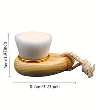 1pc Wash Face Brush, Soft Bristles, Silicone Facial Cleanser, Makeup