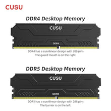 CUSU RAM DDR4 8GB 16GB Memory 3200MHz 3600MHz DDR5 5600MHz 6400MHz