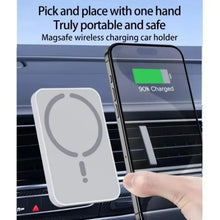 Magnetic Car Wireless Charger Air Vent GPS Phone Holder Stand For