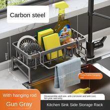 Kitchen Stainless Steel Shelf, Sponge Drain Rack, Sink Drainage